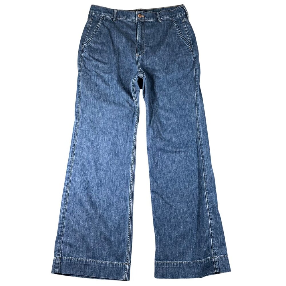 J. Crew Factory Women's High Rise Blue Jeans